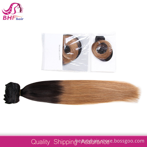 wholesale double drawn tight curly hair clip in extensions